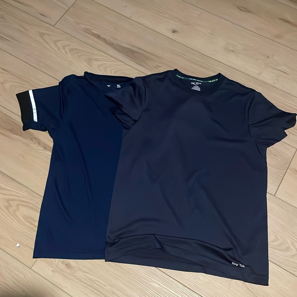 2 dri fit t shirts